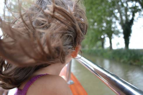 Touring the Canal du Midi on an old-fashioned barge while taking a 
