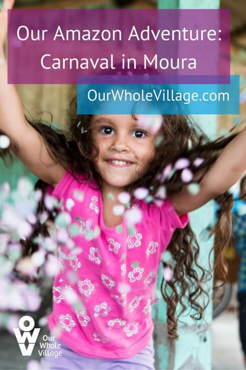 Carnaval in Moura, Brazil