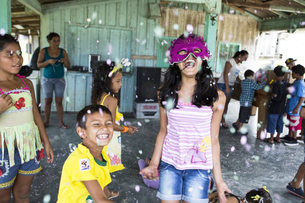 Carnaval party in the Amazon