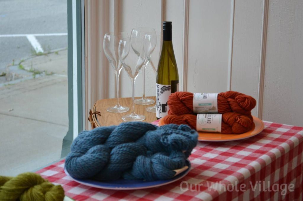 We loved the aptly (and wittily) named Fiber & Vine. A knitting and wine shop in one, it was opened by a local who had fled small town life for New York City only to return years later and open this charming shop.