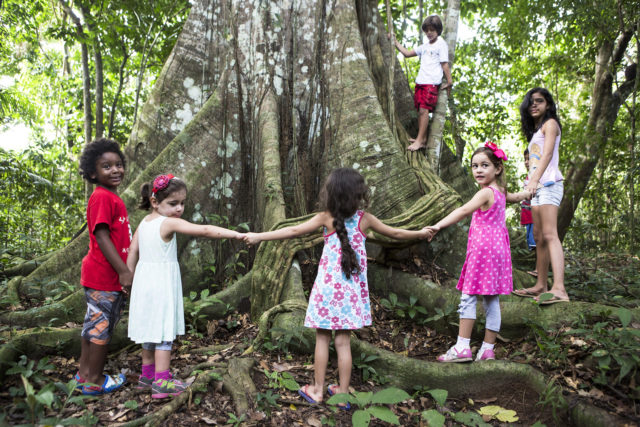 Amazon rainforest with kids