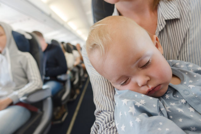 traveling with an infant