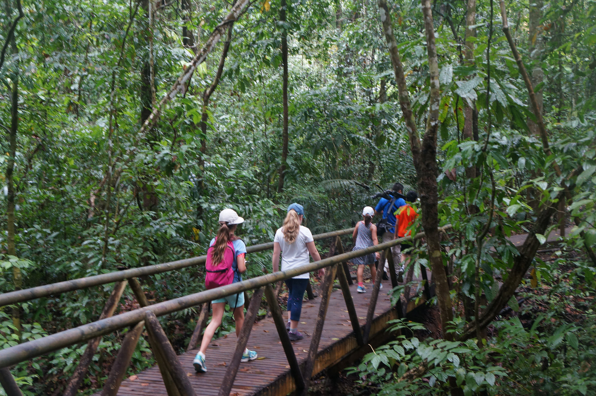 hiking with kids in Costa Rica