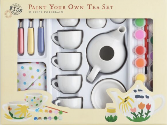 paint your own tea set