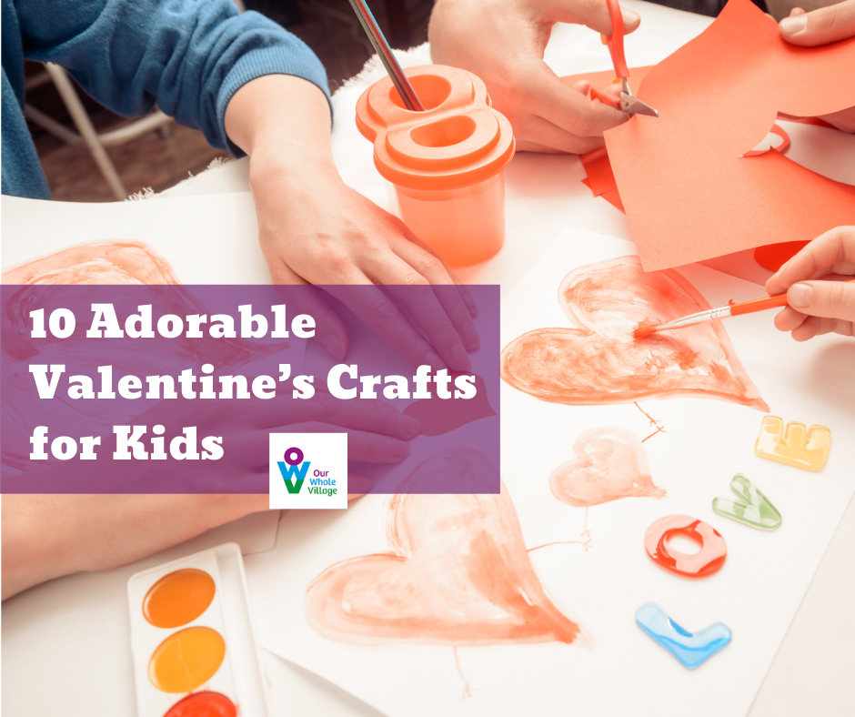 Valentine's crafts for children
