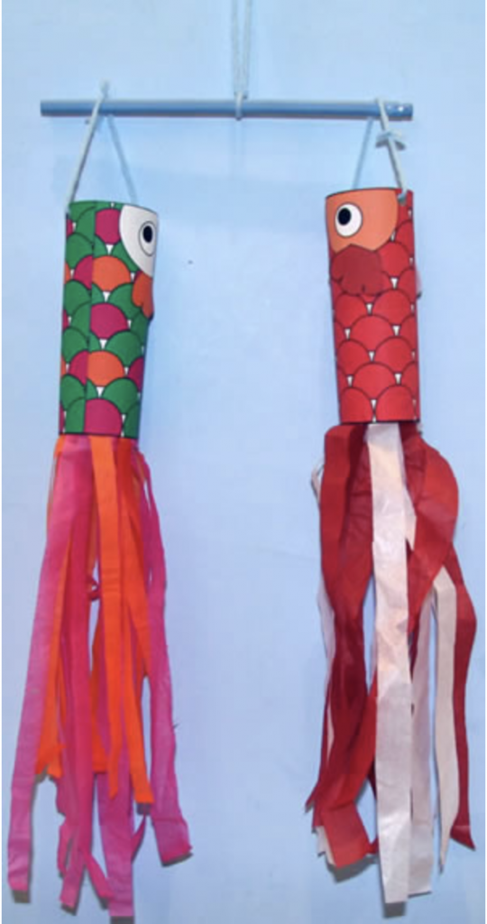 Koinobori crafts for kids