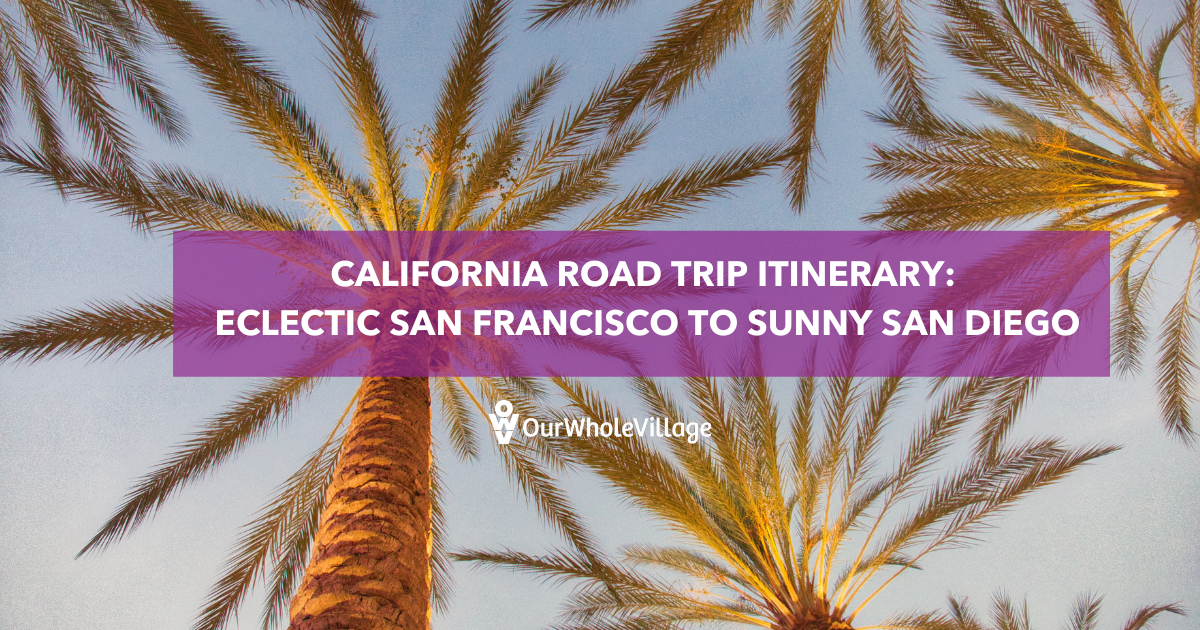 California road trip itinerary